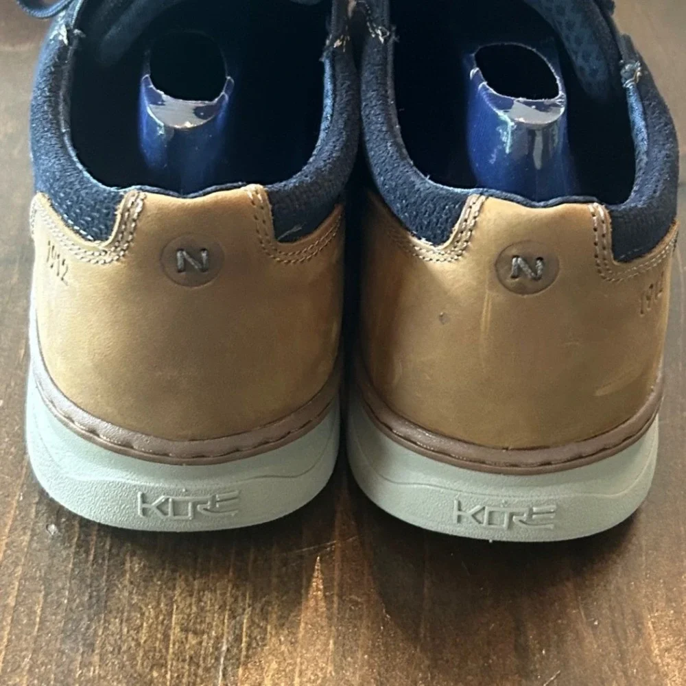 Nunn Bush Tour 2.0 PT OX Mens 11W Navy Leather KORE Sneakers Business Casual
